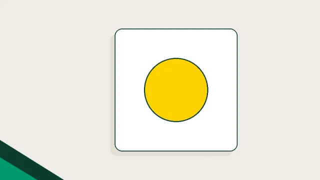 Composição gráfica representando uma molécula estilizada de vitamina B12 sobre fundo areia, em verde profundo e amarelo.