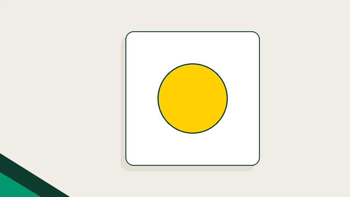 Composição gráfica representando uma molécula estilizada de vitamina B12 sobre fundo areia, em verde profundo e amarelo.