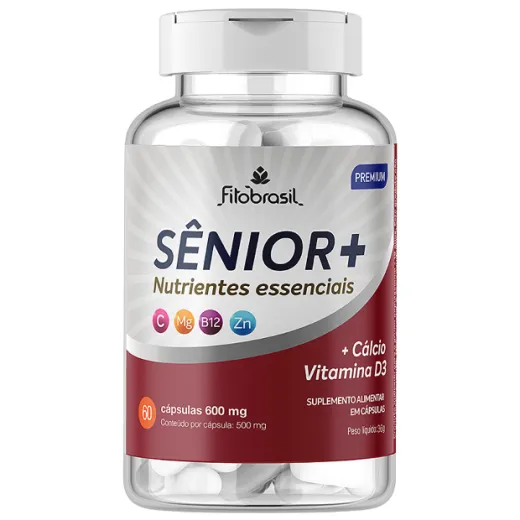 Embalagem de Multivitamínico Sênior