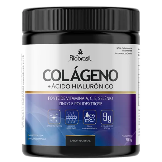 Embalagem de Colágeno 9g — Sem sabor