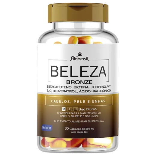 Embalagem de Beleza Bronze