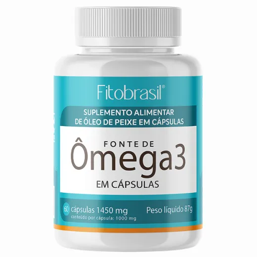 Embalagem de Ômega 3 1000 mg