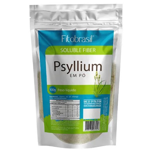Embalagem de Psyllium em pó