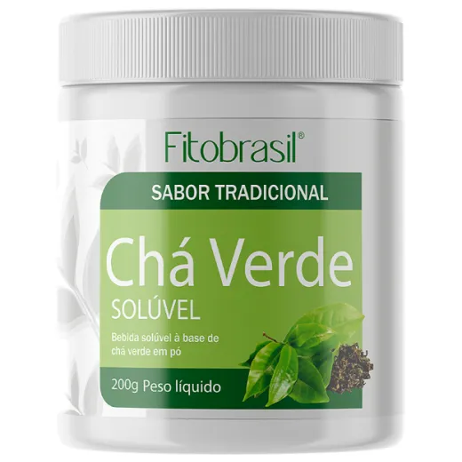 Embalagem de Chá Verde Solúvel