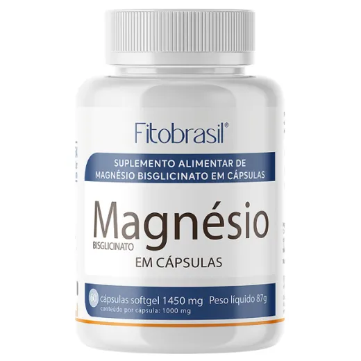 Embalagem de Magnésio Bisglicinato